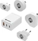Sandberg 3in1 TravelCharger USB-C/A 65W white