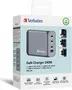 Verbatim 240W GaN charger with 4 connectors grey