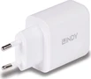 Lindy 65W USB type A & C GaN Charger white