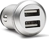 Volkswagen USB charging adapter 2x 2.4A silver