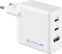 XLayer USB charger QC 4.0 PD GaN 65W white