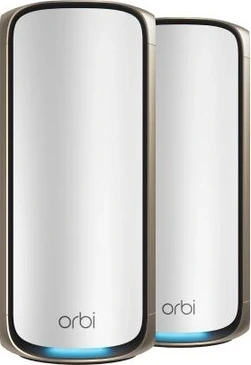 Netgear Orbi Wi-Fi 7, 970 Serie RBE972S, BE27000, Router und Repeater Set, 2er-Bundle