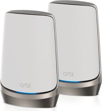 Netgear Orbi Wi-Fi 6E, 960 Serie RBKE962, AXE11000, Router und Repeater Set, 2er-Bundle