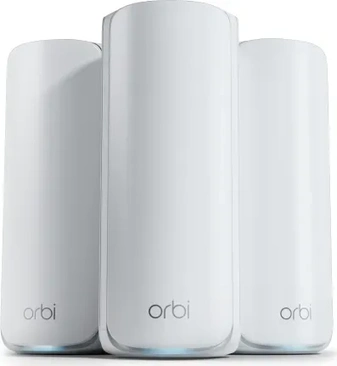 Netgear Orbi Wi-Fi 7, 770 Serie RBE773, BE11000, Router und 2x Repeater Set, 3er-Bundle