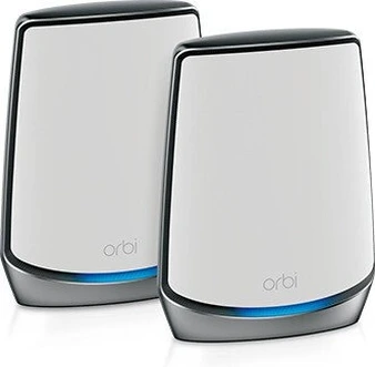 Netgear Orbi Wi-Fi 6, 850 Serie RBK852, AX6000, Router und Repeater Set, 2er-Bundle