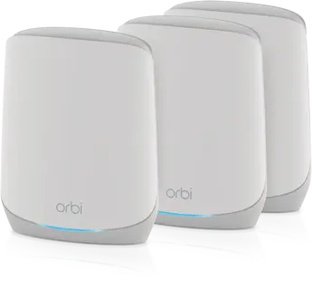 Netgear Orbi Wi-Fi 6, 760 series, AX5400, RBK763S, Router and 2x satellite set, 3er-Bundle