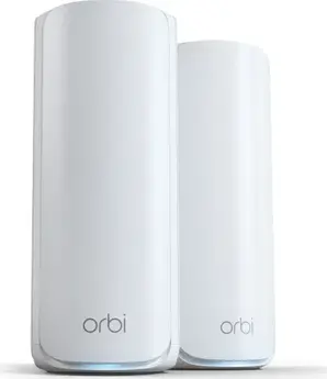 Netgear Orbi Wi-Fi 7, 770 series, BE11000, RBE772, Router and satellite set, double-Bundle
