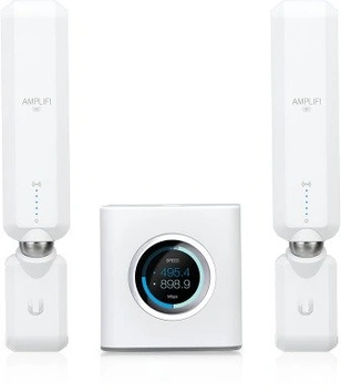 Ubiquiti Amplifi HD Set, Router und 2x Repeater Set, 3er-Bundle