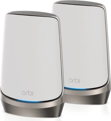Netgear Orbi Wi-Fi 6E, 960 Serie RBKE962, AXE11000, Router und Repeater Set, 2er-Bundle