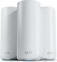 Netgear Orbi Wi-Fi 7, 770 Serie RBE773, BE11000, Router und 2x Repeater Set, 3er-Bundle