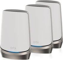 Netgear Orbi Wi-Fi 6E, 960 Serie RBKE963, AXE11000, Router und 2x Repeater Set, 3er-Bundle