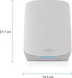 Netgear Orbi Wi-Fi 6, 760 Serie RBK763S, AX5400, Router und 2x Repeater Set, 3er-Bundle